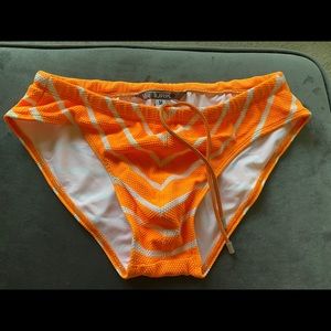 NWT Swim Briefs Speedo Mr Turk Orange
